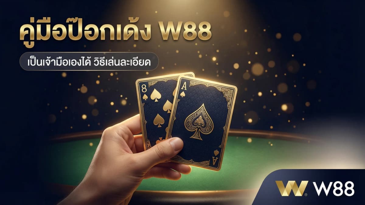 คู่มือป๊อกเด้ง W88 — เป็นเจ้ามือเองได้ วิธีเล่นละเอียด