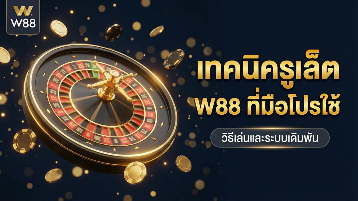เทคนิครูเล็ต W88 ที่มือโปรใช้ — วิธีเล่นและระบบเดิมพัน