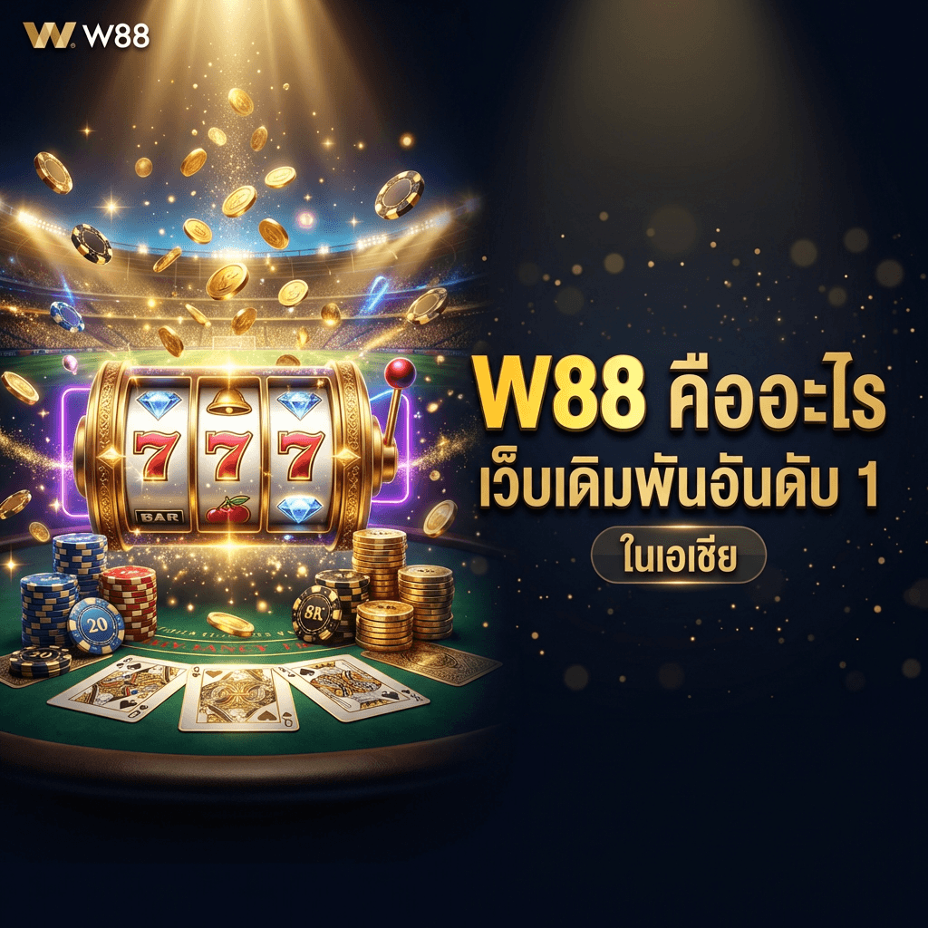 W88 คืออะไร — ทำไมถึงเป็นเว็บเดิมพันอันดับ 1 ในเอเชีย