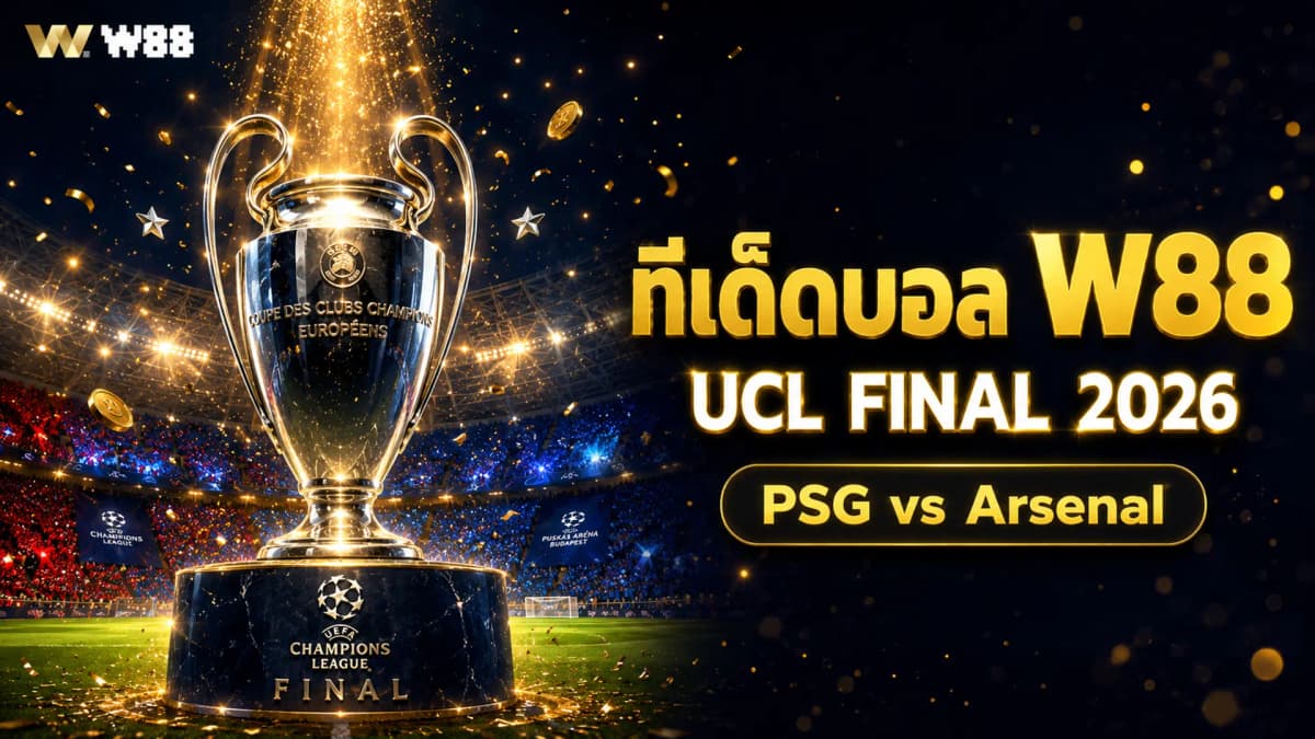 PSG vs Arsenal วันก่อนนัดชิง UCL 2026 — ราคาบอล ทีเด็ด ไลน์อัพอัปเดต 29 พ.ค.