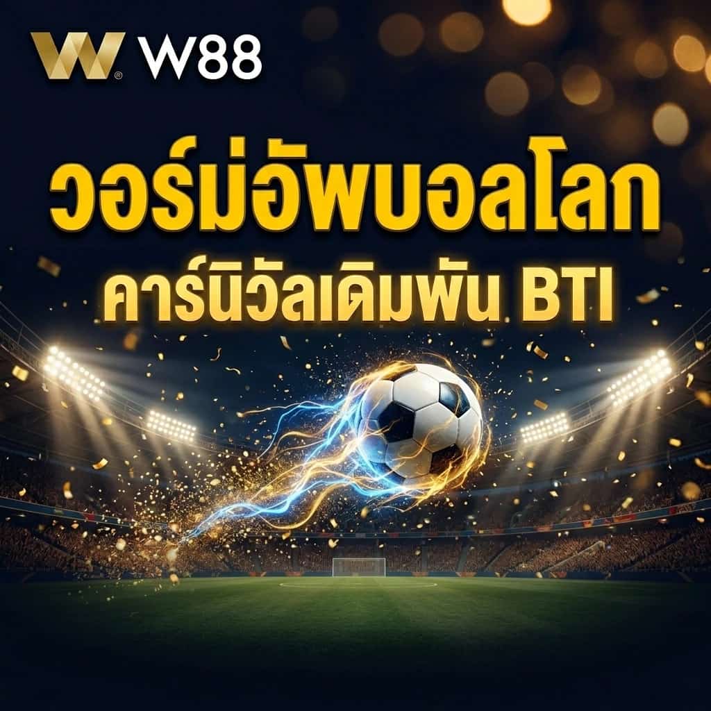 วอร์มอัพรับบอลโลก: คาร์นิวัลเดิมพันฟุตบอลสะท้านโลก!