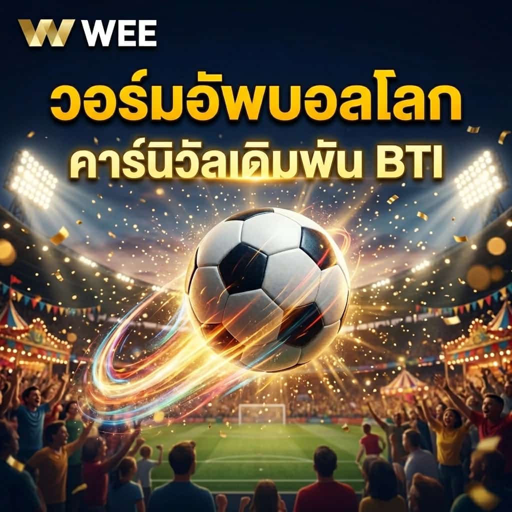 วอร์มอัพรับบอลโลก: คาร์นิวัลเดิมพันฟุตบอลสะท้านโลก!