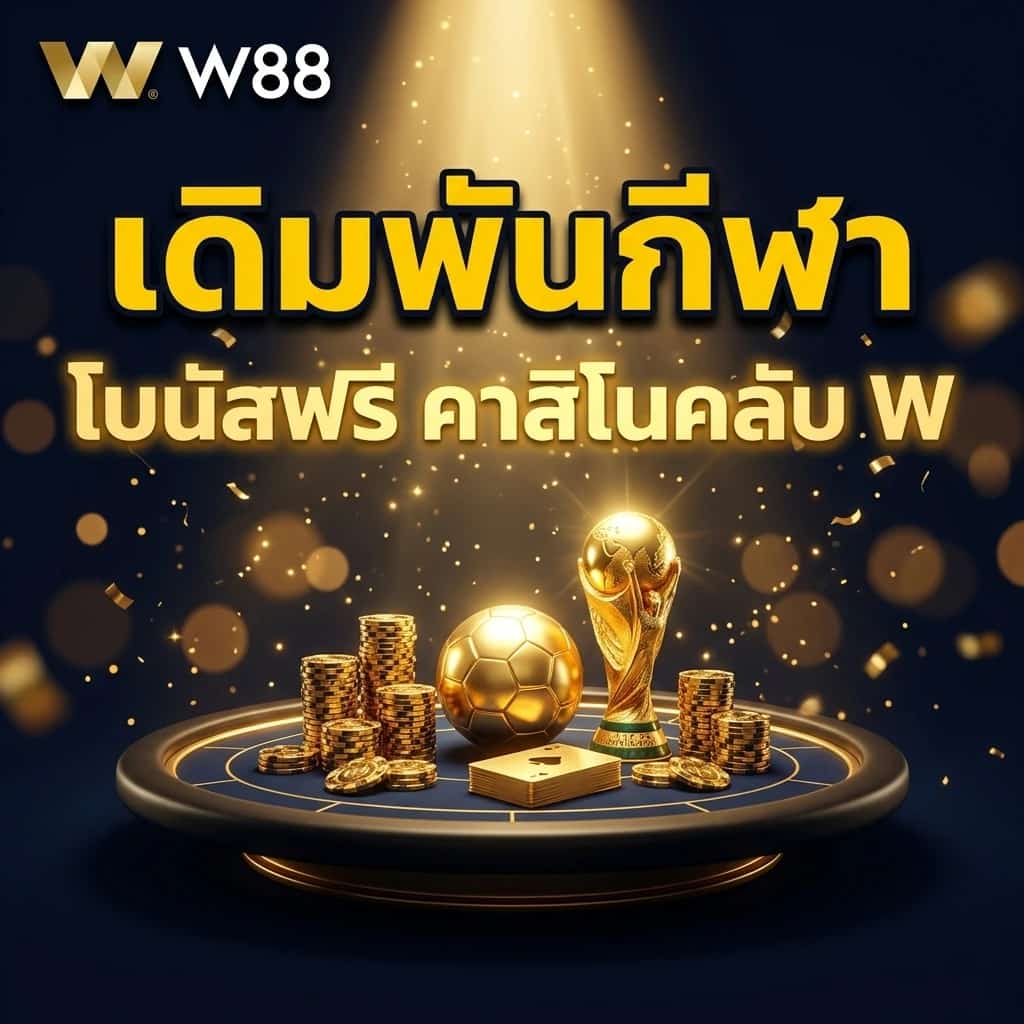 เดิมพันกีฬาวันนี้ รับโบนัสฟรีที่โต๊ะคาสิโนคลับ W